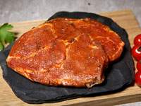 Schweinehalssteak mariniert 2 Stk.
