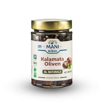 Kalamata schwarze Oliven ohne Stein