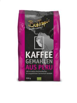 Kaffee Peru gemahlen