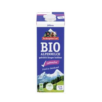 Laktosefreie fettarme Alpenmilch LH 1,5 %
