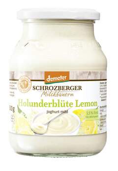 Saisonjoghurt Holunderblüte-Lemon