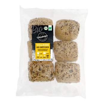 Aufbackbrötchen Vollkorn 6 Stk.