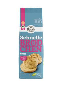 Schnelle Brötchen Hafer