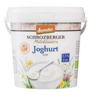 Joghurt Natur Demeter 3,5% im Eimer