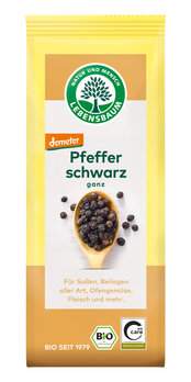 Pfeffer schwarz ganz