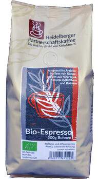 Espresso Nicaragua ganze Bohne