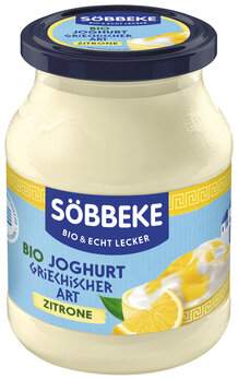 Joghurt Griechischer Art Zitrone