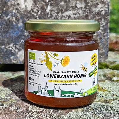 Löwenzahnhonig Heidelberg – Edition Dirks Bio-Kiste