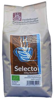 Kaffee Selecto ganze Bohne