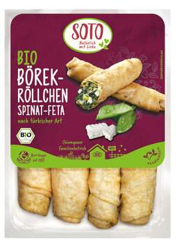 Börek Spinat Feta Röllchen