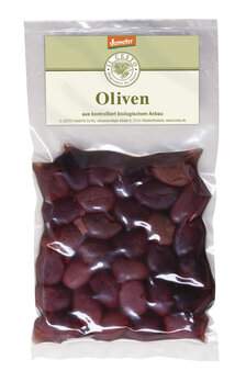 Oliven Kalamata schwarz ohne Stein