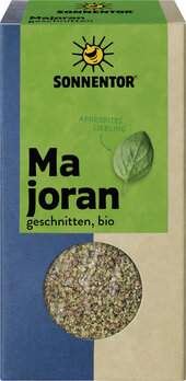 Majoran geschnitten