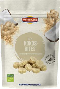 Kokos Bites Ingwer