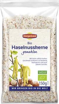 Haselnüsse gemahlen