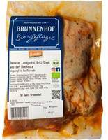 Landgockelsteaks mariniert