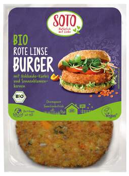 Burger Gemüse Rote Linse 2 Stk.