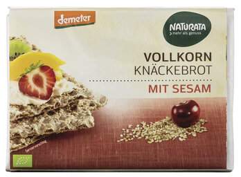 Knäckebrot Vollkorn Sesam