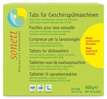 Tabs für Geschirrspülmaschinen