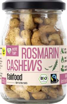 Cashews mit Rosmarin geröstet