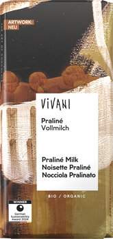 Schokolade Praliné Vollmilch