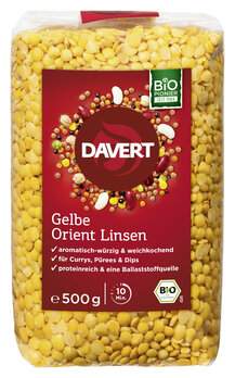 Linsen gelb