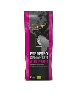 Espresso Peru gemahlen