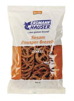 Knusperbrezeln Dinkel & Sesam