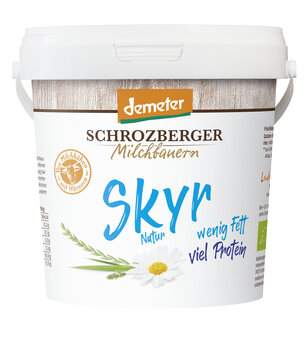 Skyr im Eimer
