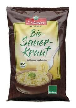 Sauerkraut frisch im Folienbeutel