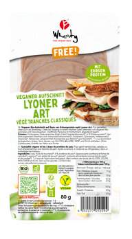 Veganer Aufschnitt Lyoner Art