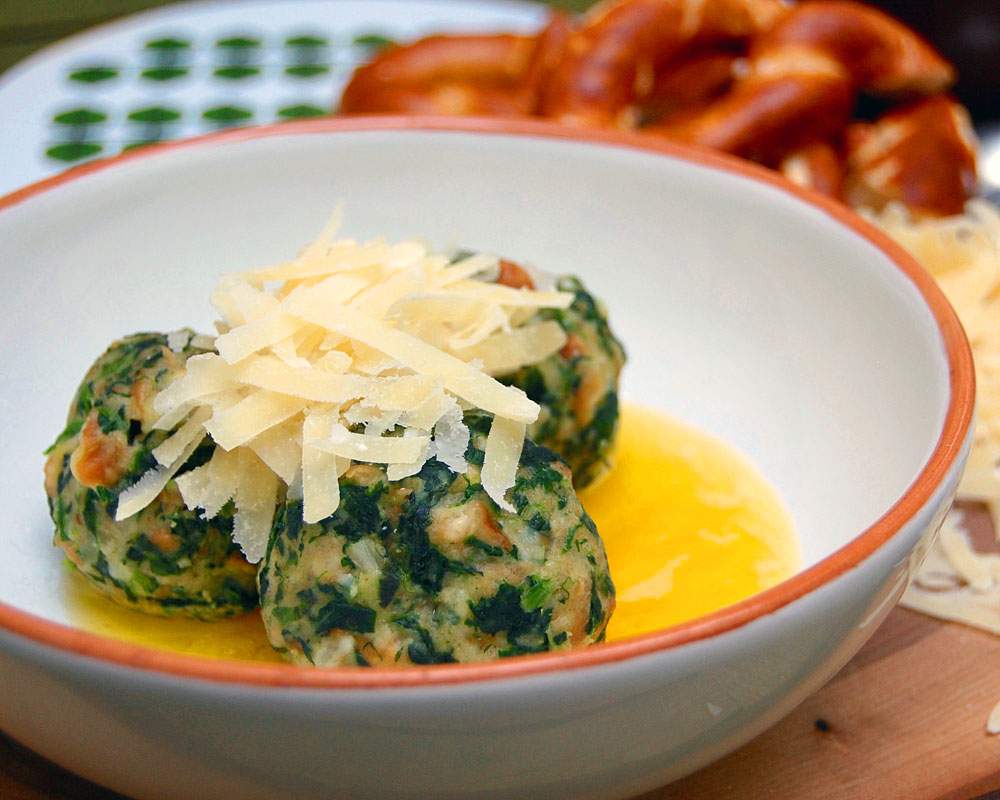 Spinatknödel