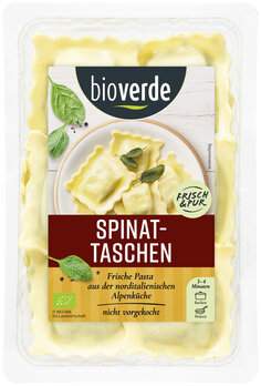 Frische Spinattaschen