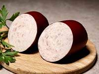 Schinkenwurst am Stück