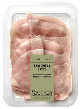 Prosciutto Cotto geschnitten