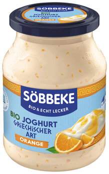Saisonjoghurt Griechischer Art Orange