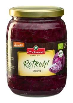 Rotkohl im Glas