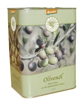 Olivenöl nativ extra im Kanister
