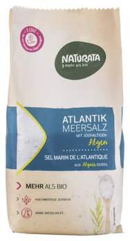 Atlantik Meersalz fein mit jodhaltigen Bio Algen