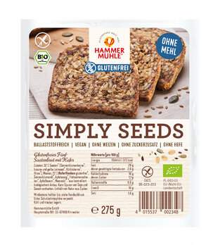 Simply Seeds Fünf Saatenbrot glutenfrei