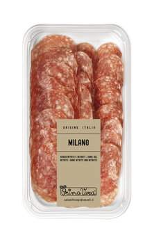 Salami Milano geschnitten