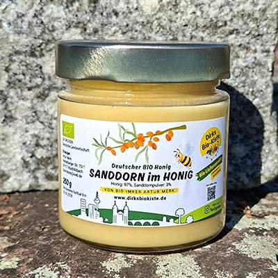 Sanddorn im Honig Heidelberg – Edition Dirks Bio-Kiste