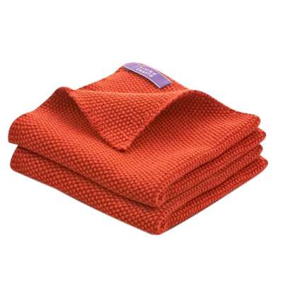 Spüllappen JUNO red clay 2 Stk.