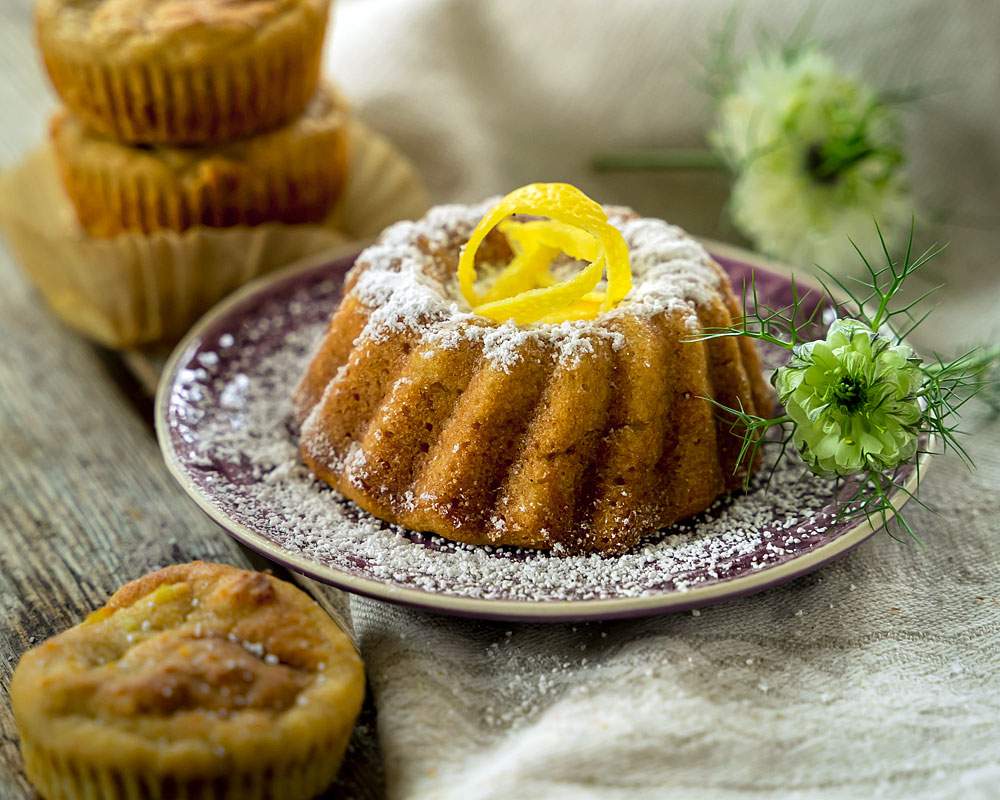 Pastinaken-Zitronen-Muffins
