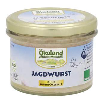 Jagdwurst im Glas