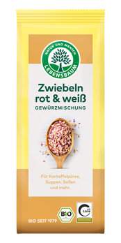 Zwiebeln rot & weiß, getrocknet