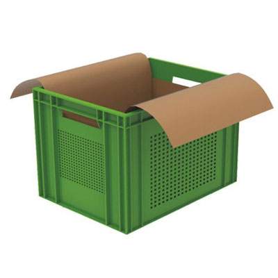 Ohne Papier-Inlett packen