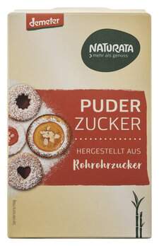 Puderzucker aus Roh-Rohrzucker