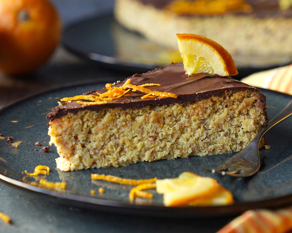 Orangen-Mandel-Kuchen