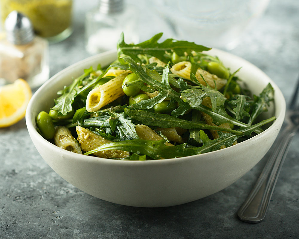 Nudeln mit Rucola