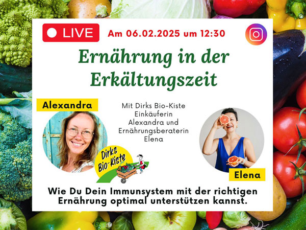 Einladung zum Instagram Live-Talk